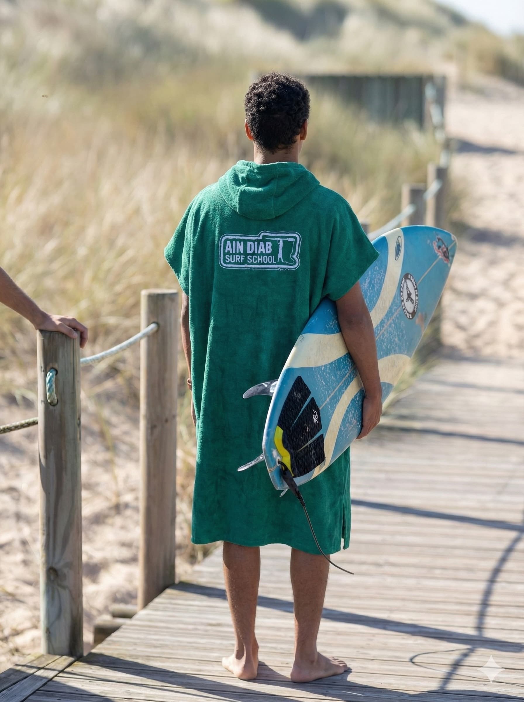 Ain Diab Surf School Poncho 1